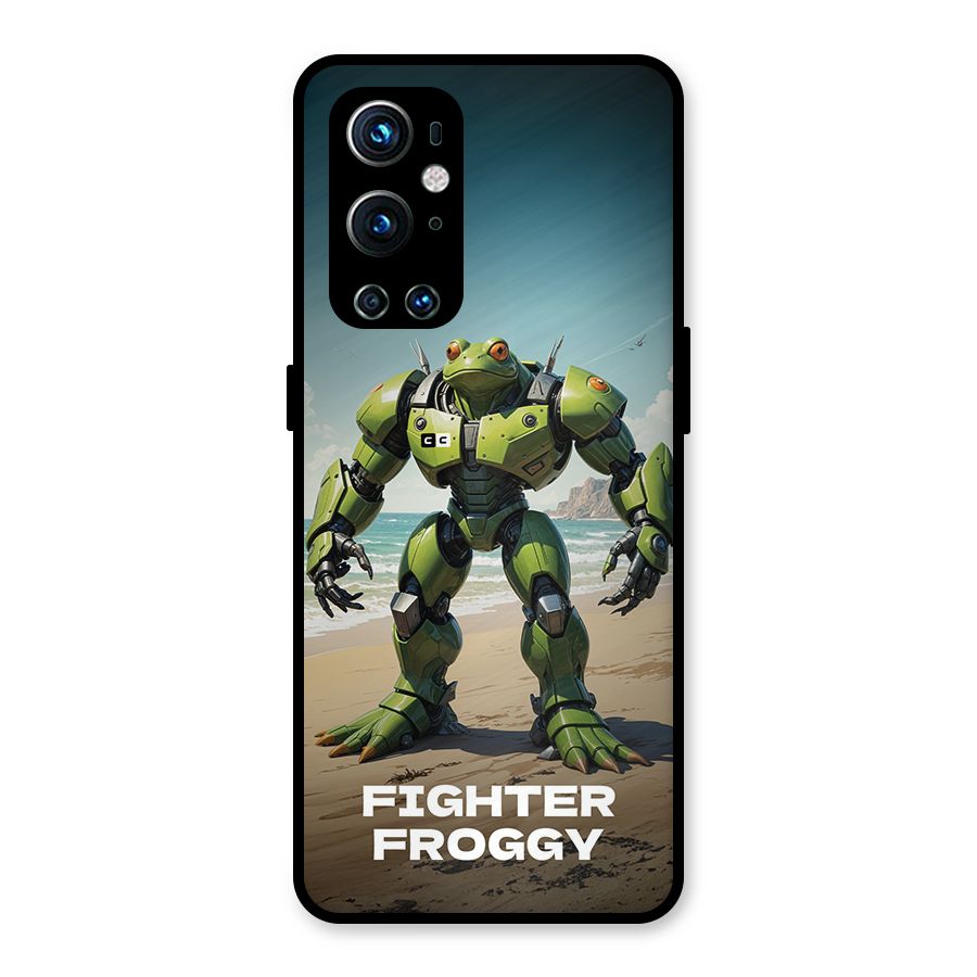 Fighter Froggy Metal Back Case for OnePlus 9 Pro
