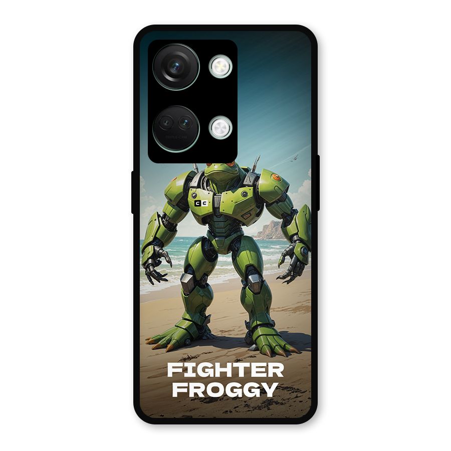Fighter Froggy Metal Back Case for OnePlus Nord 3