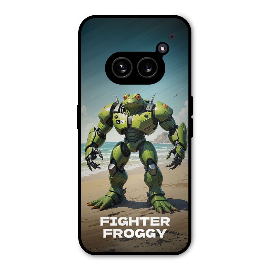 Fighter Froggy Metal Back Case for Nothing Phone 2a