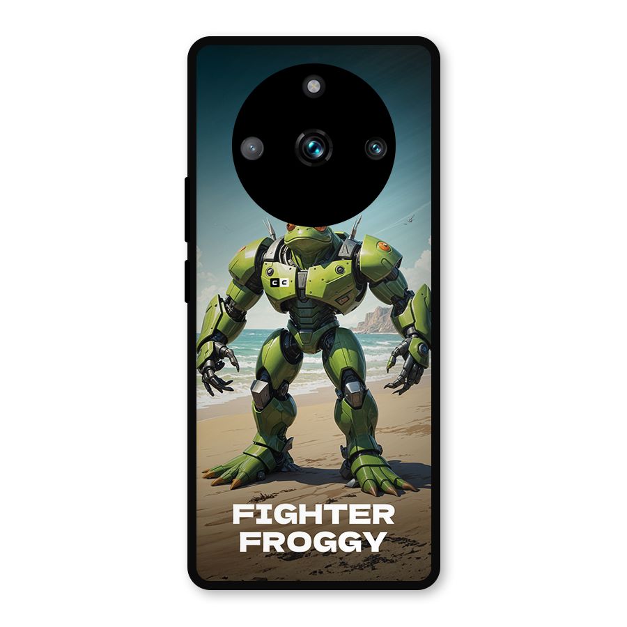 Fighter Froggy Metal Back Case for Realme 11 Pro