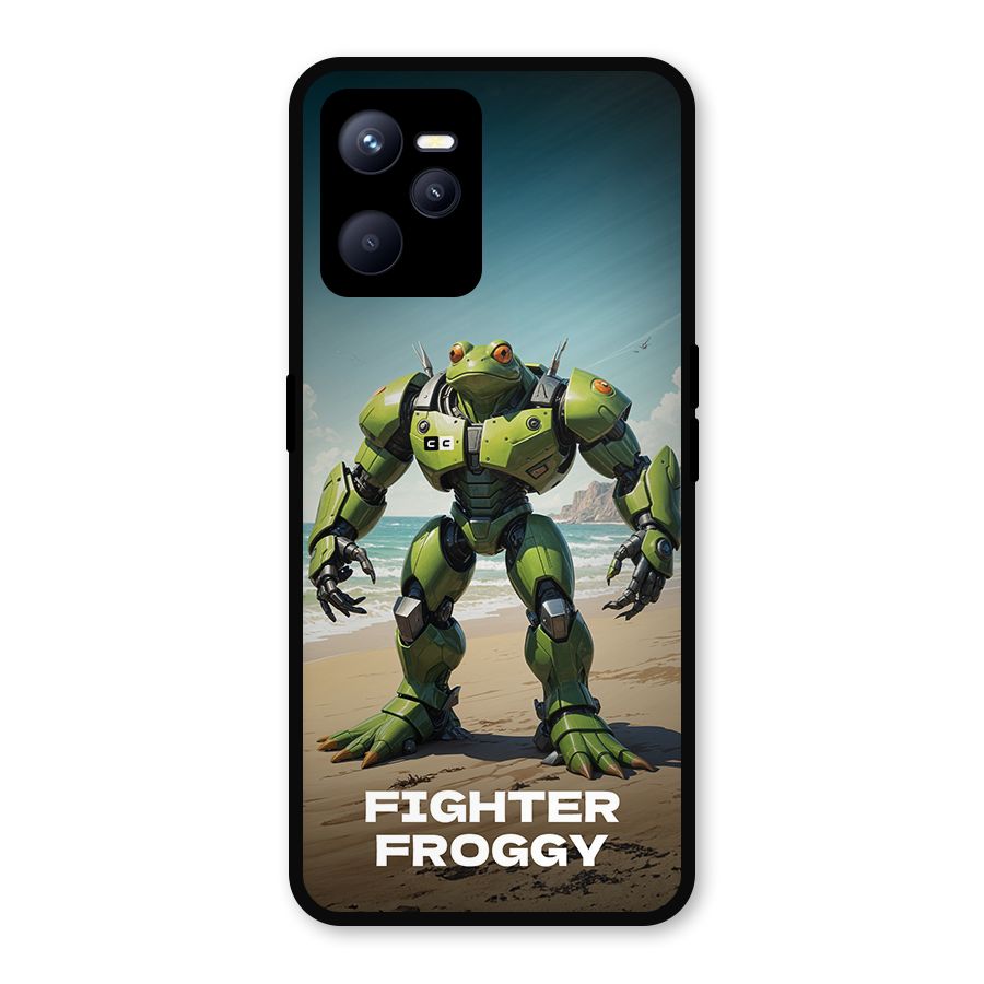 Fighter Froggy Metal Back Case for Realme C35
