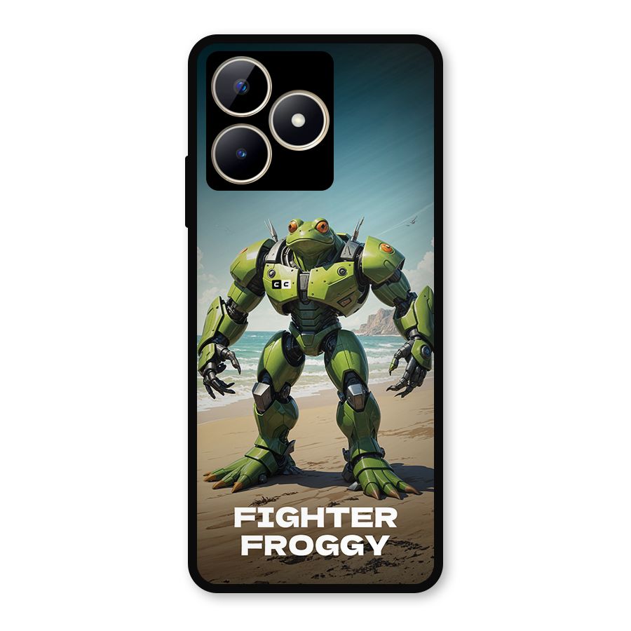 Fighter Froggy Metal Back Case for Realme C53