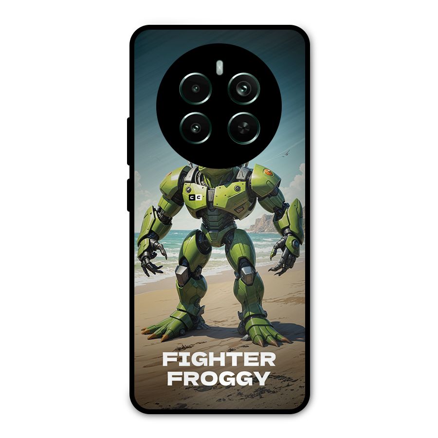 Fighter Froggy Metal Back Case for Realme Narzo 70 Pro