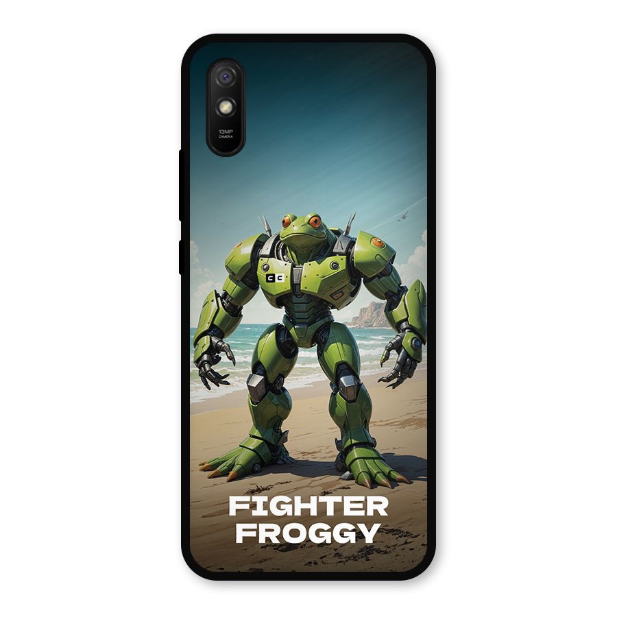 Fighter Froggy Metal Back Case for Redmi 9a