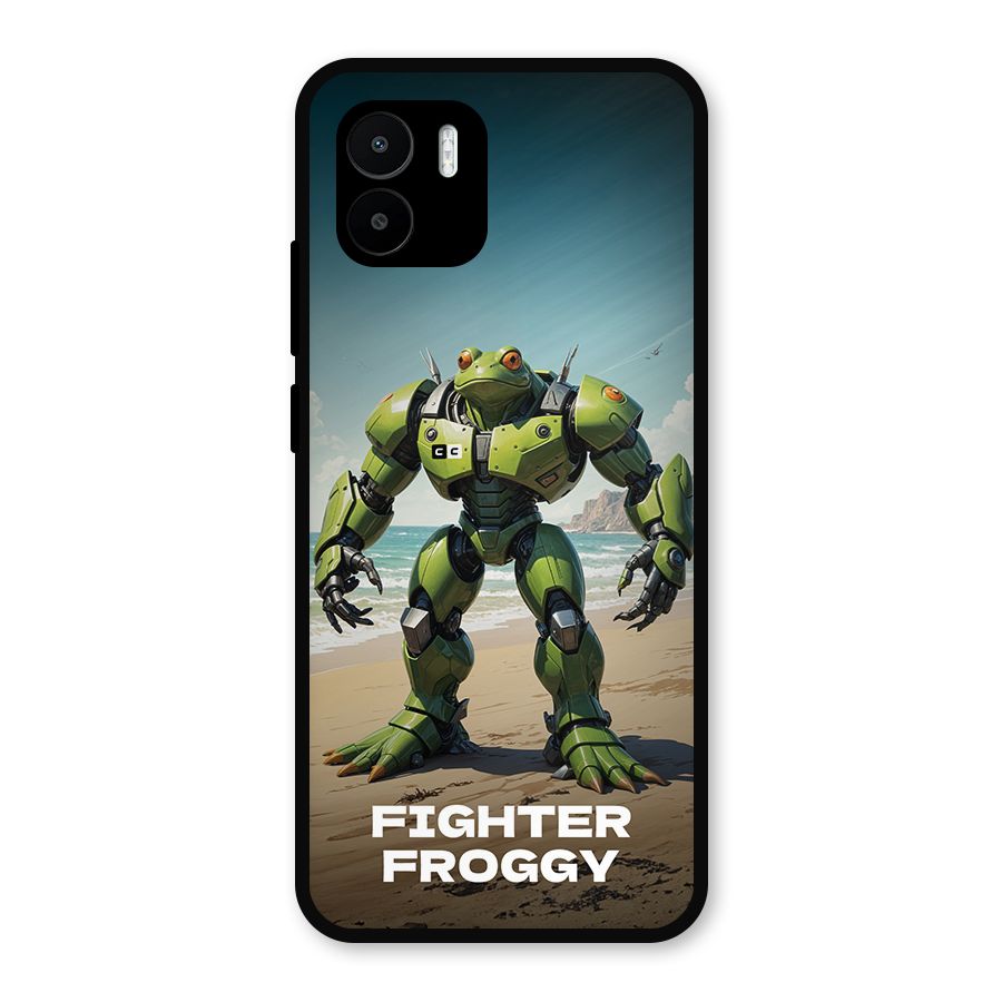 Fighter Froggy Metal Back Case for Redmi A1