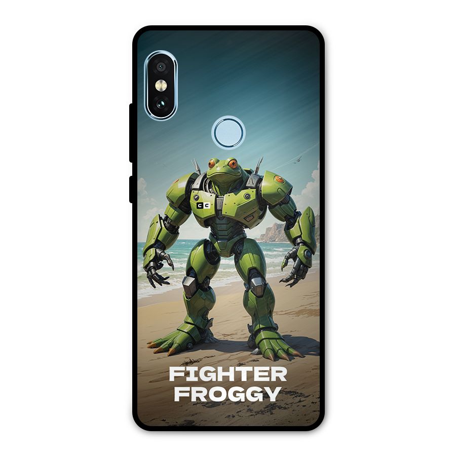 Fighter Froggy Metal Back Case for Redmi Note 5 Pro