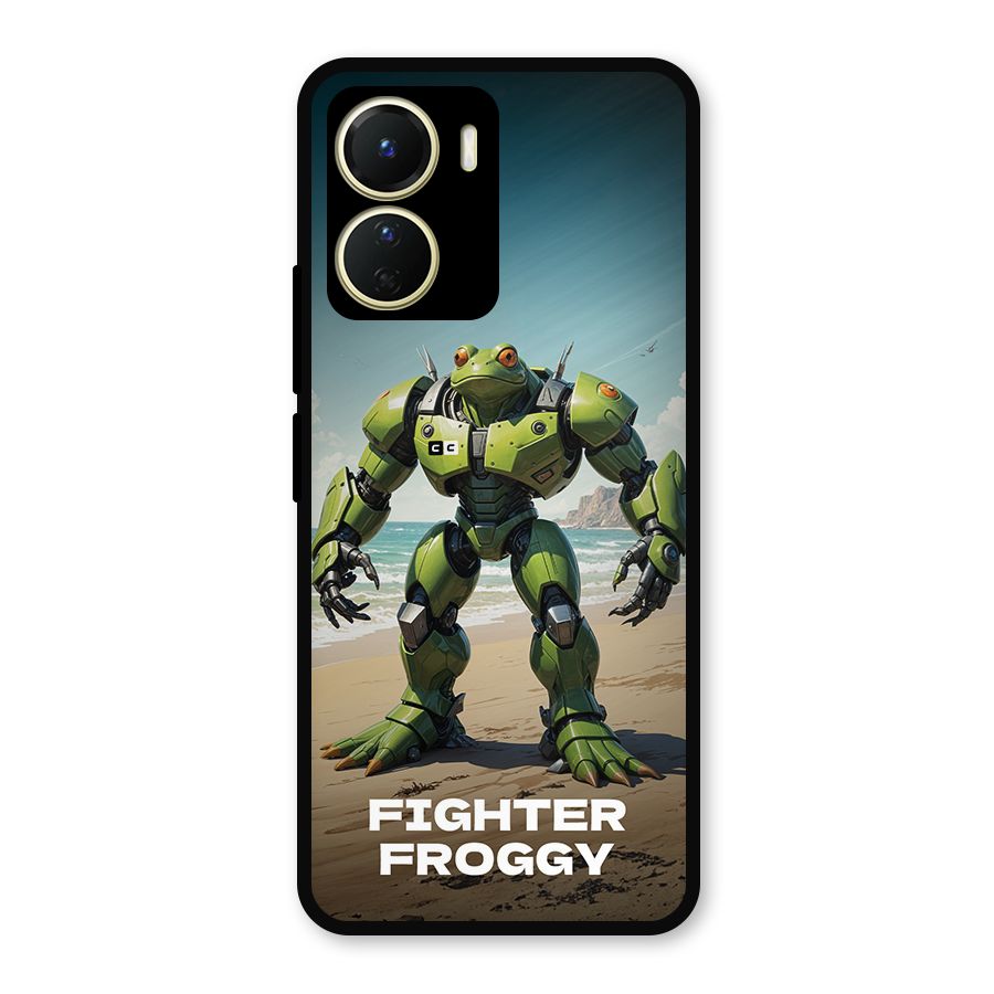 Fighter Froggy Metal Back Case for Vivo T2x