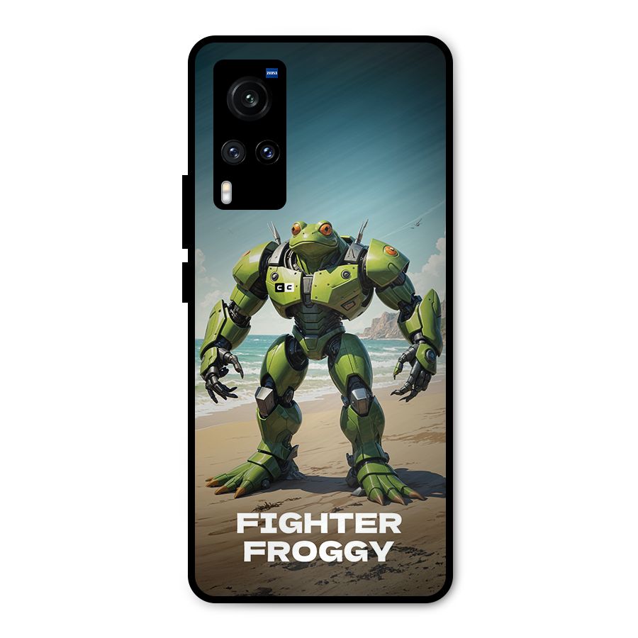 Fighter Froggy Metal Back Case for Vivo X60
