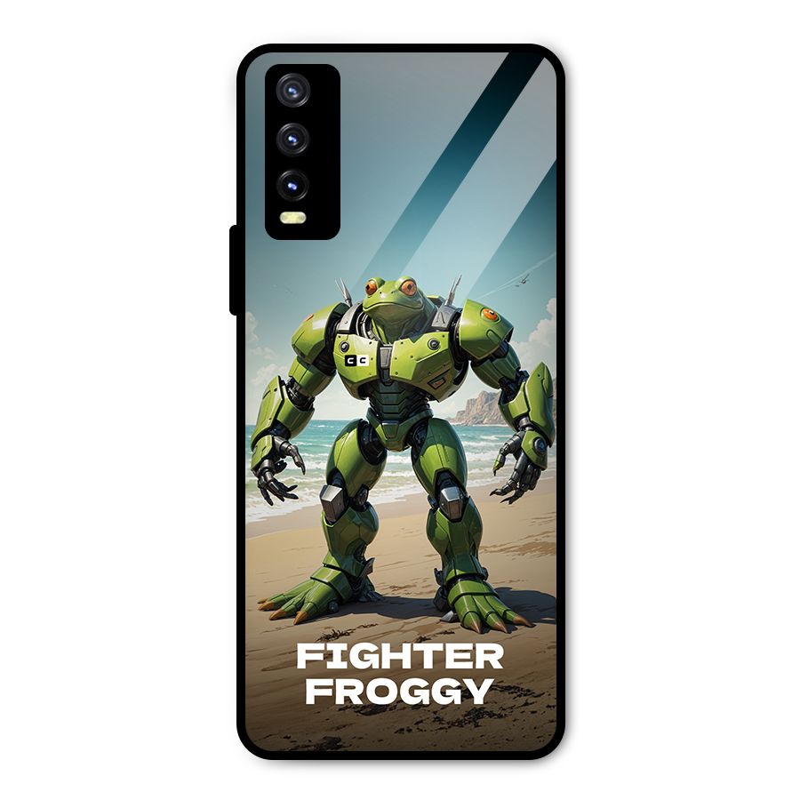 Fighter Froggy Metal Back Case for Vivo Y20