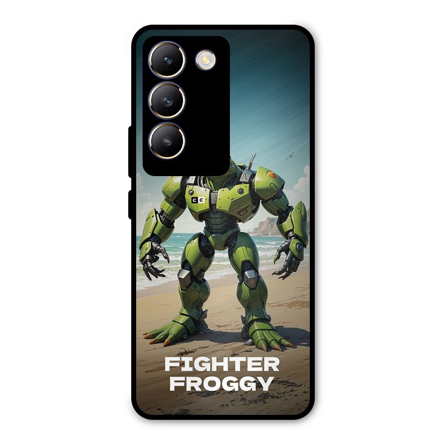 Fighter Froggy Metal Back Case for Vivo Y200e