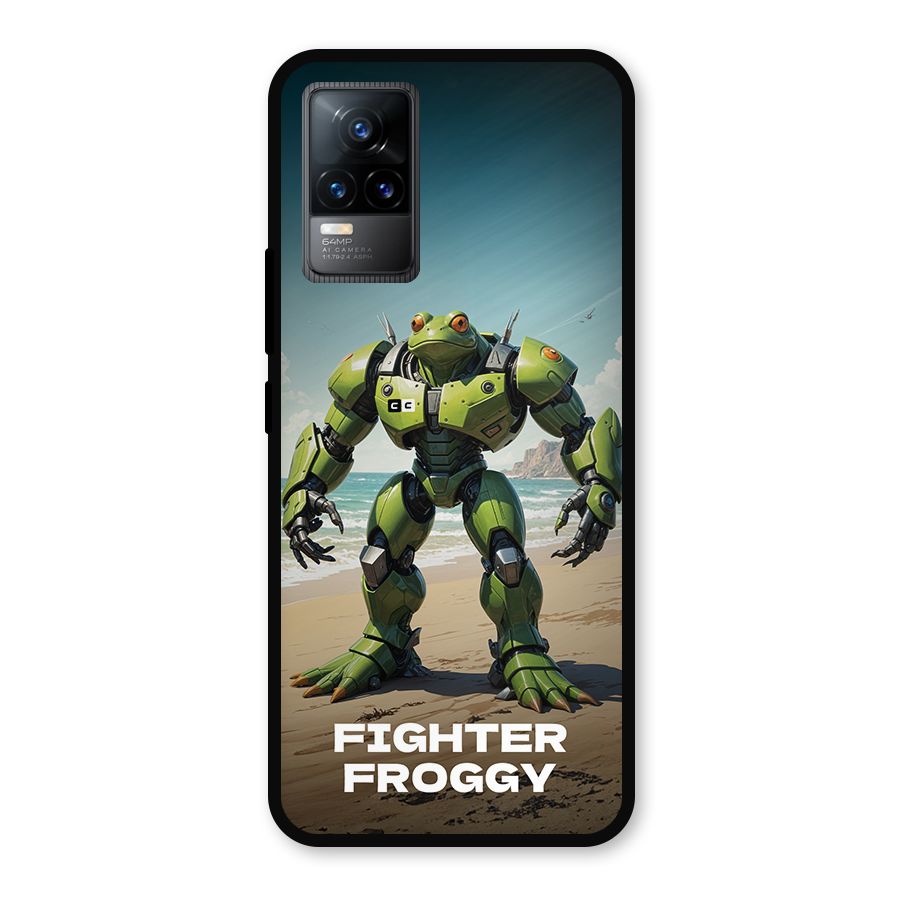 Fighter Froggy Metal Back Case for Vivo Y73