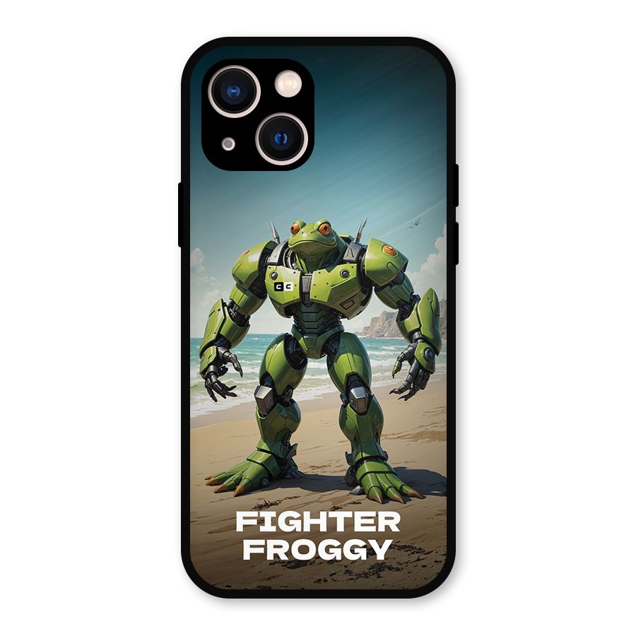 Fighter Froggy Metal Back Case for iPhone 13