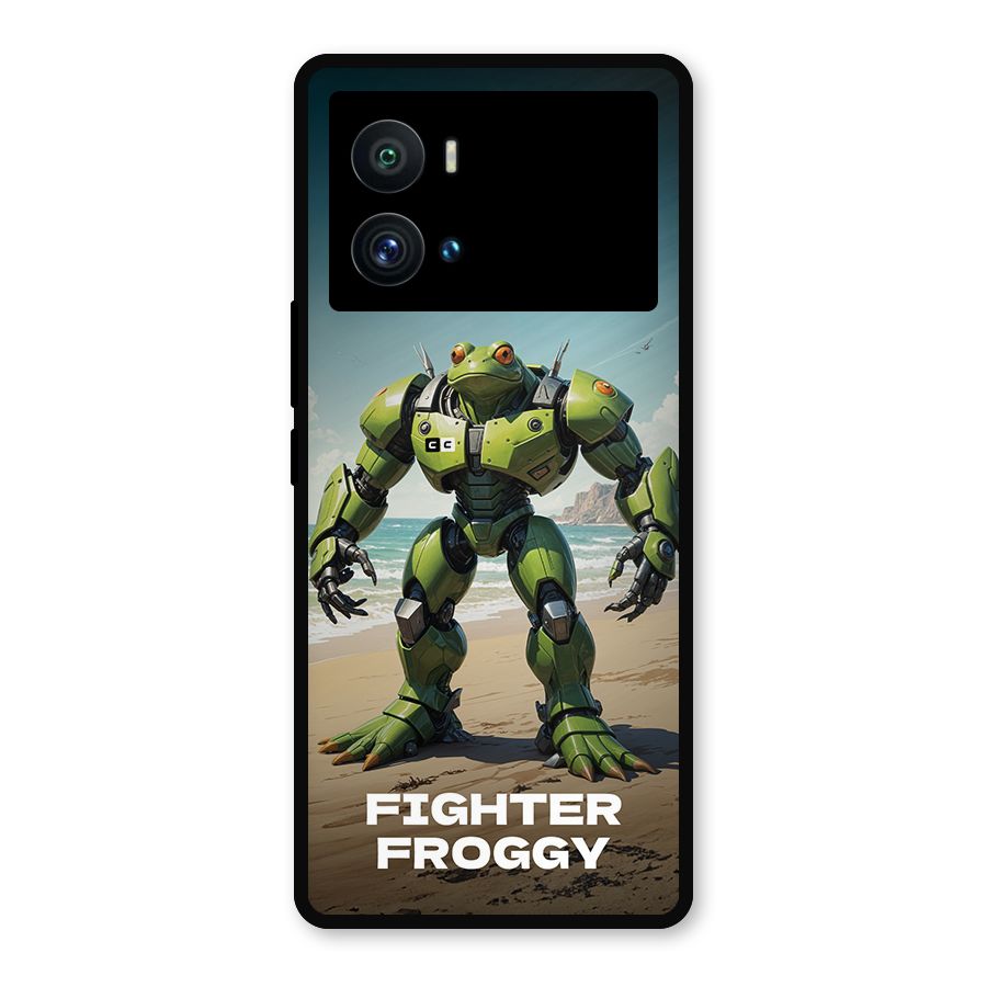 Fighter Froggy Metal Back Case for iQOO 9 Pro