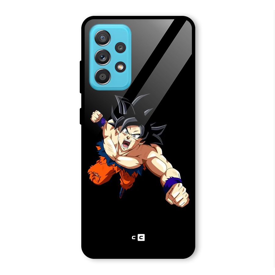 Fighting Goku Glass Back Case for Galaxy A52