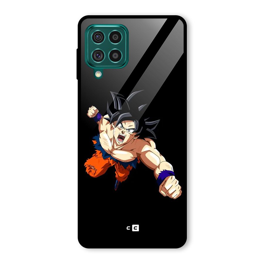 Fighting Goku Glass Back Case for Galaxy F62