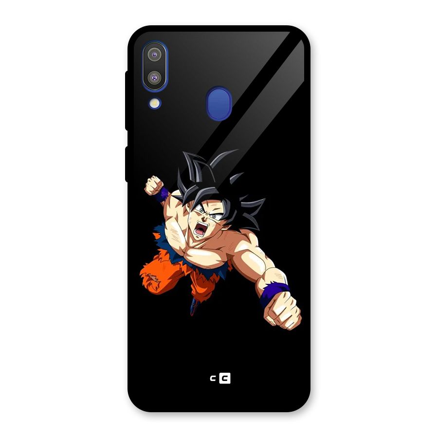 Fighting Goku Glass Back Case for Galaxy M20