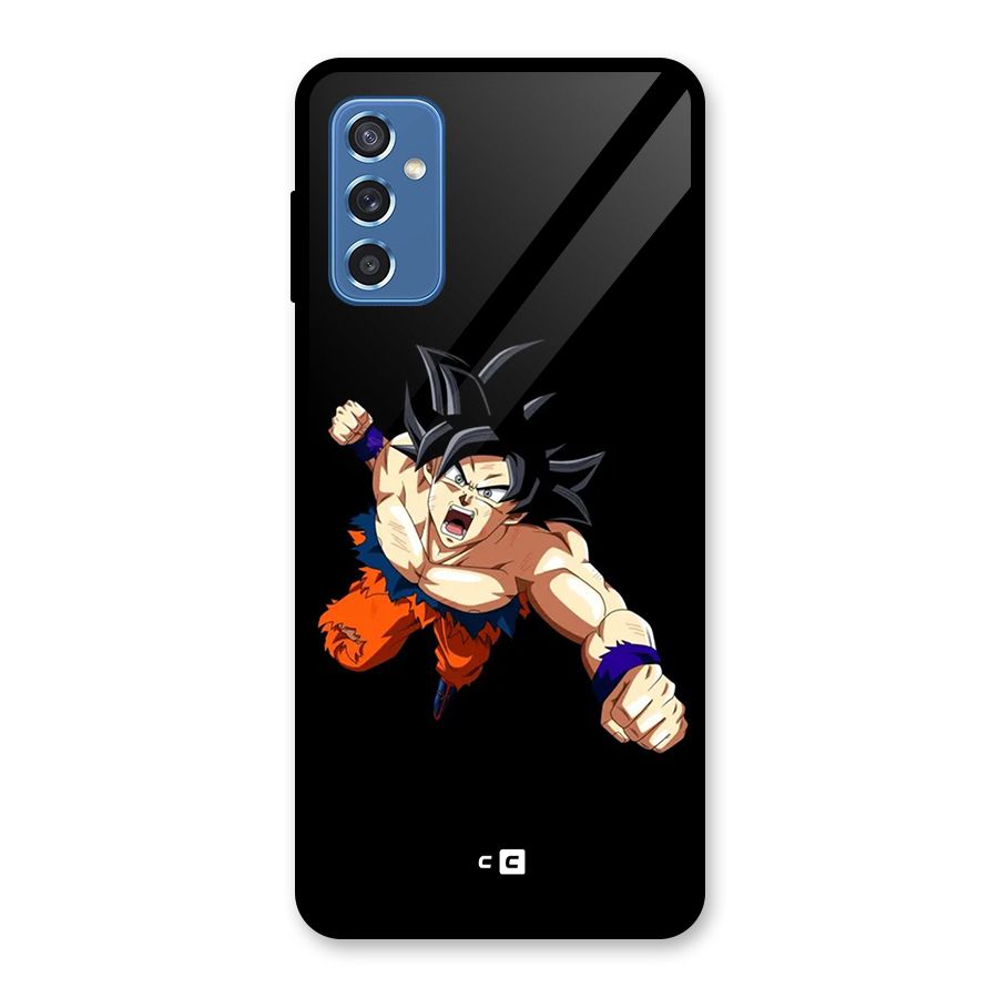 Fighting Goku Glass Back Case for Galaxy M52 5G