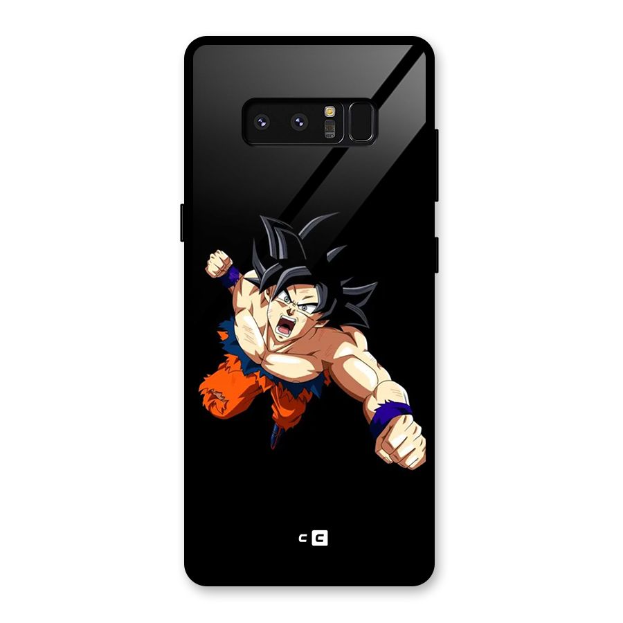 Fighting Goku Glass Back Case for Galaxy Note 8