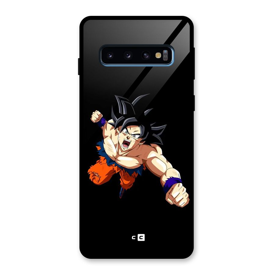 Fighting Goku Glass Back Case for Galaxy S10