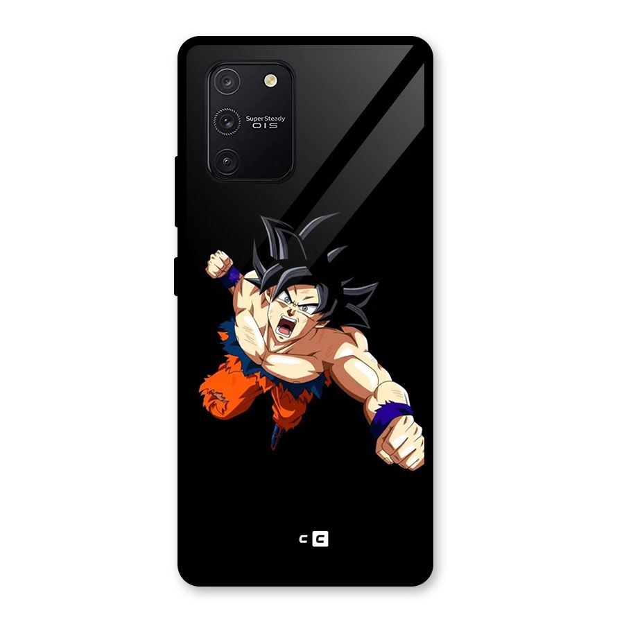 Fighting Goku Glass Back Case for Galaxy S10 Lite
