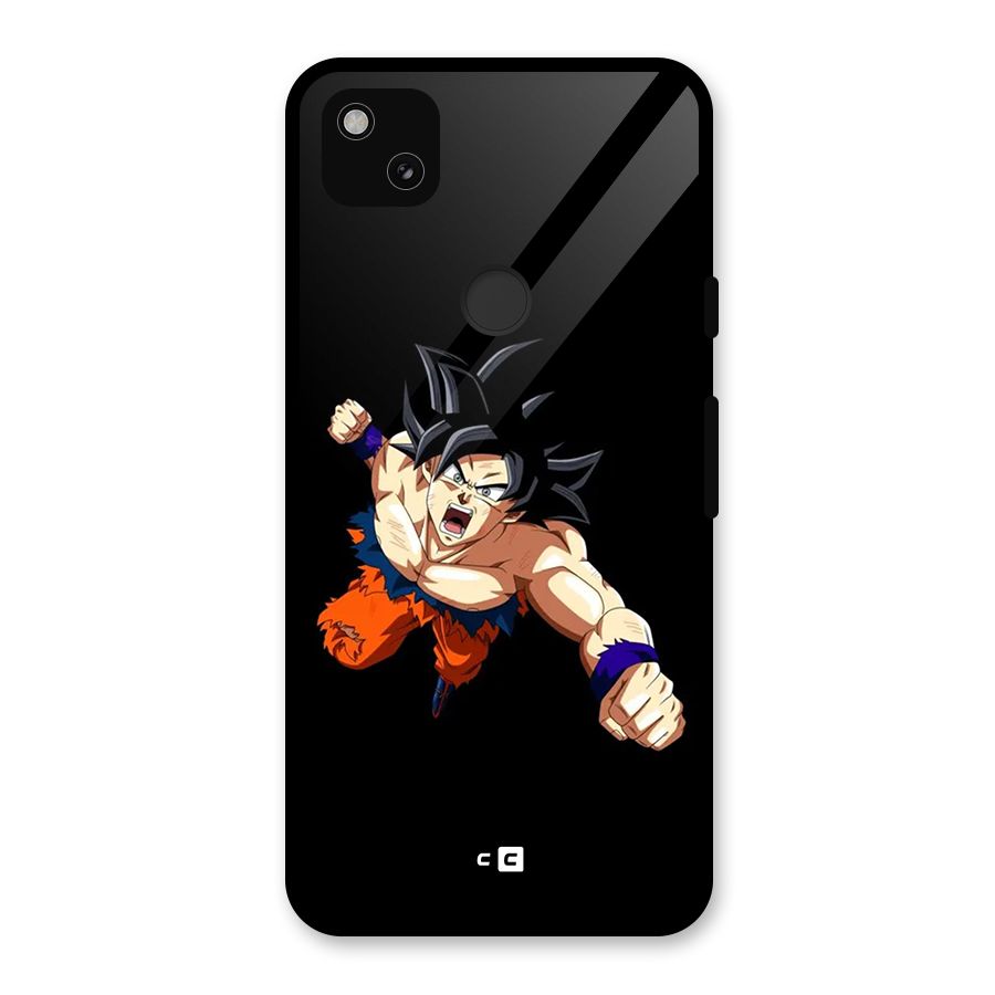 Fighting Goku Glass Back Case for Google Pixel 4a