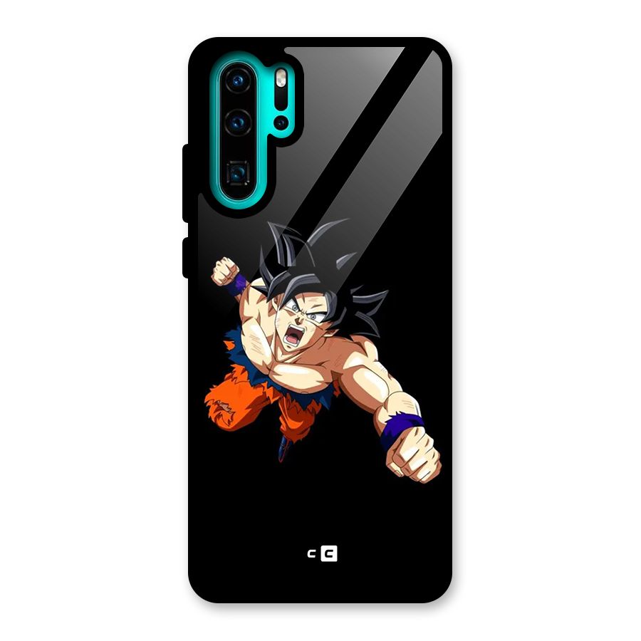 Fighting Goku Glass Back Case for Huawei P30 Pro