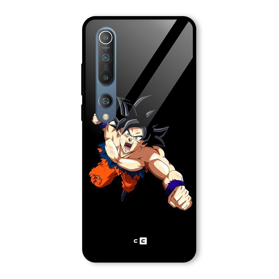 Fighting Goku Glass Back Case for Mi 10