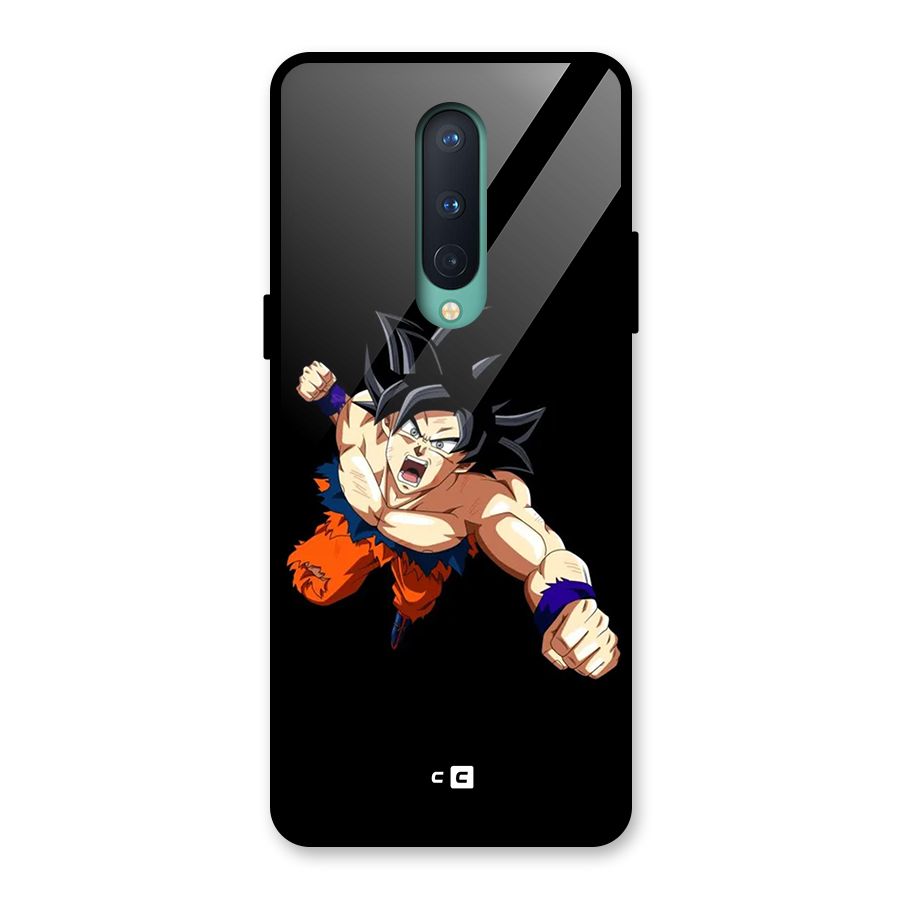 Fighting Goku Glass Back Case for OnePlus 8