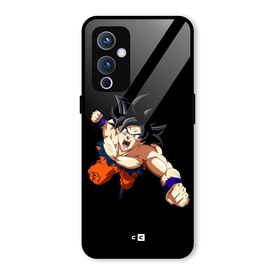 Fighting Goku Glass Back Case for OnePlus 9