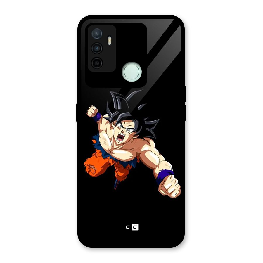Fighting Goku Glass Back Case for Oppo A53