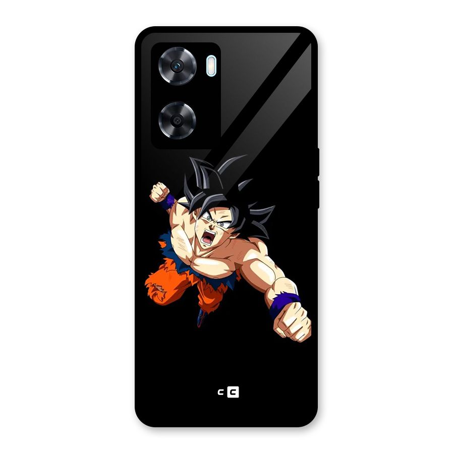 Fighting Goku Glass Back Case for Oppo A77