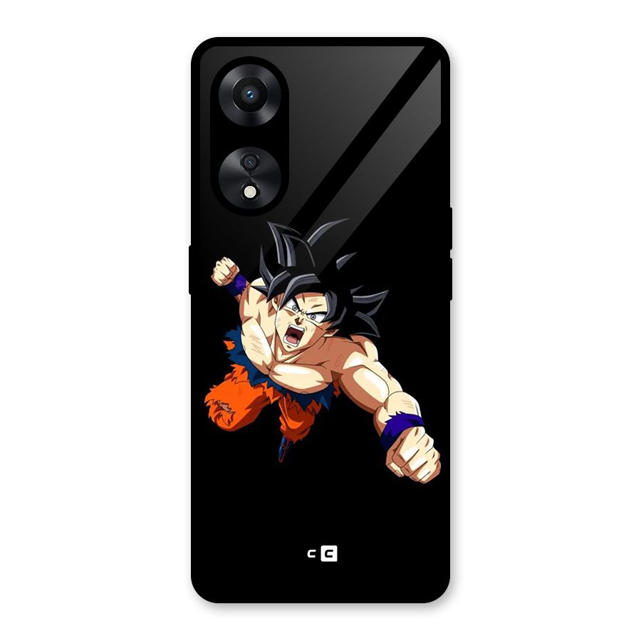 Fighting Goku Glass Back Case for Oppo A78