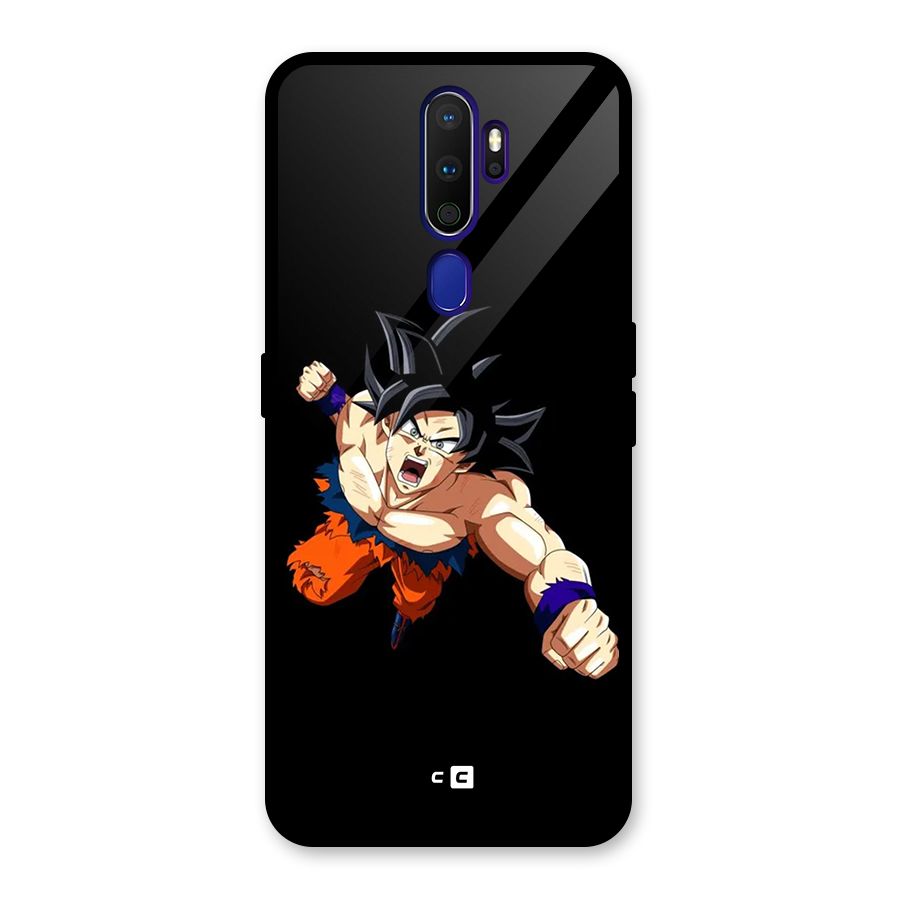 Fighting Goku Glass Back Case for Oppo A9 (2020)