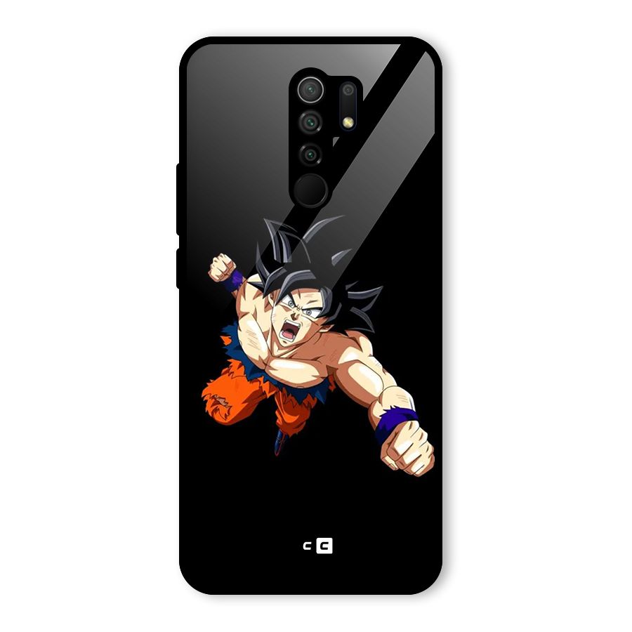Fighting Goku Glass Back Case for Poco M2