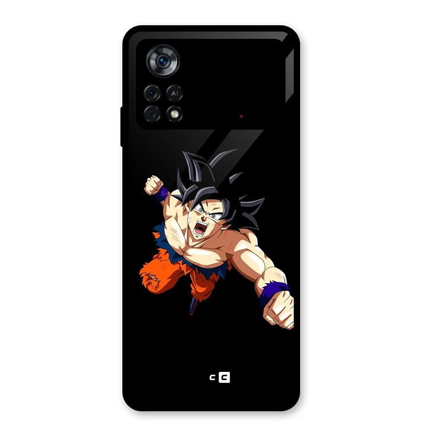 Fighting Goku Glass Back Case for Poco X4 Pro 5G