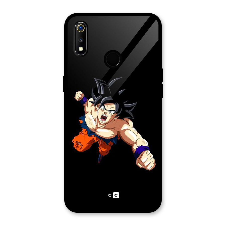 Fighting Goku Glass Back Case for Realme 3i