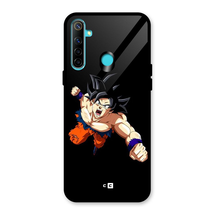 Fighting Goku Glass Back Case for Realme 5