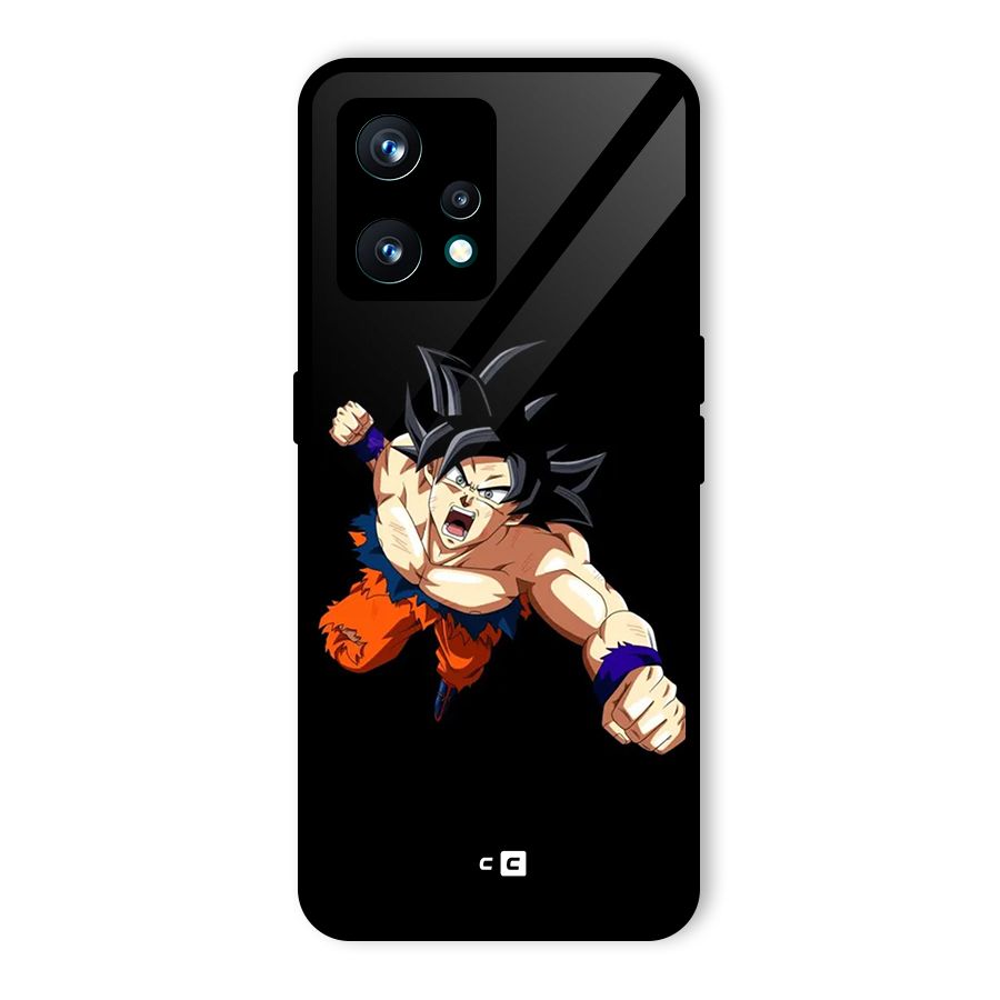 Fighting Goku Glass Back Case for Realme 9 Pro Plus 5G