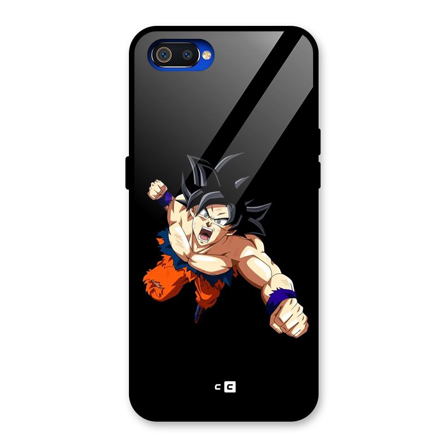 Fighting Goku Glass Back Case for Realme C2