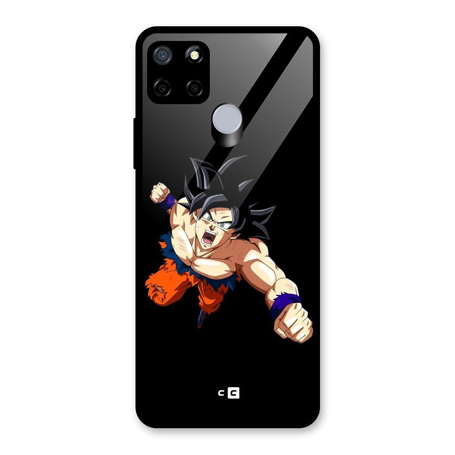 Fighting Goku Glass Back Case for Realme Narzo 20