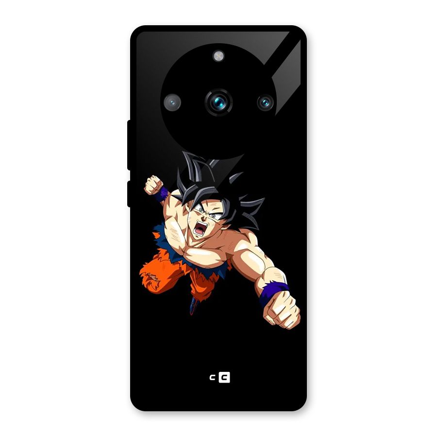 Fighting Goku Glass Back Case for Realme Narzo 60 Pro