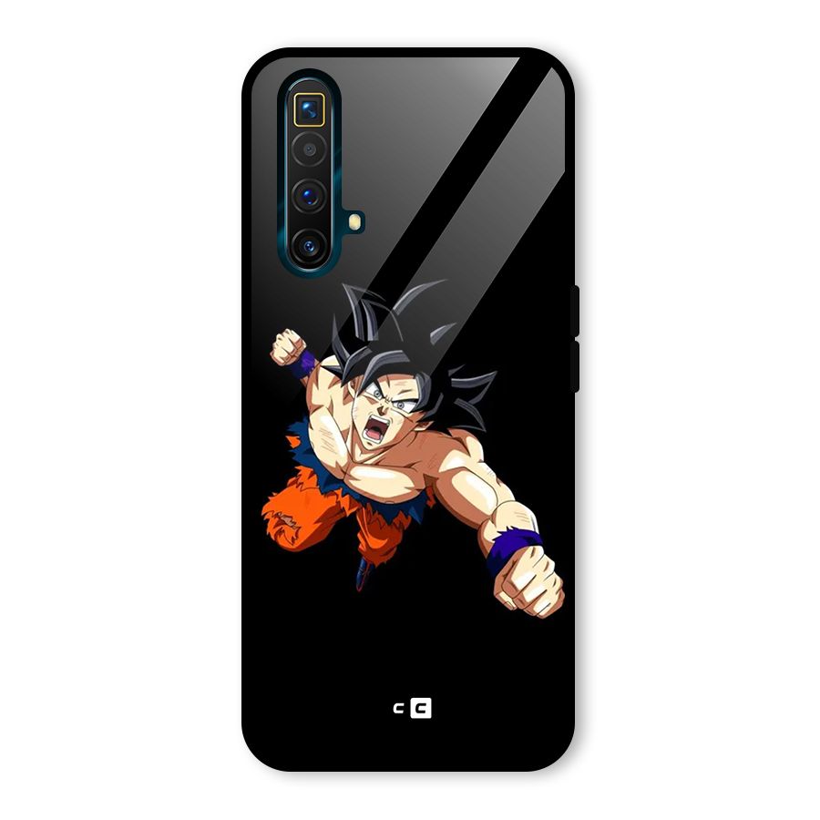 Fighting Goku Glass Back Case for Realme X3