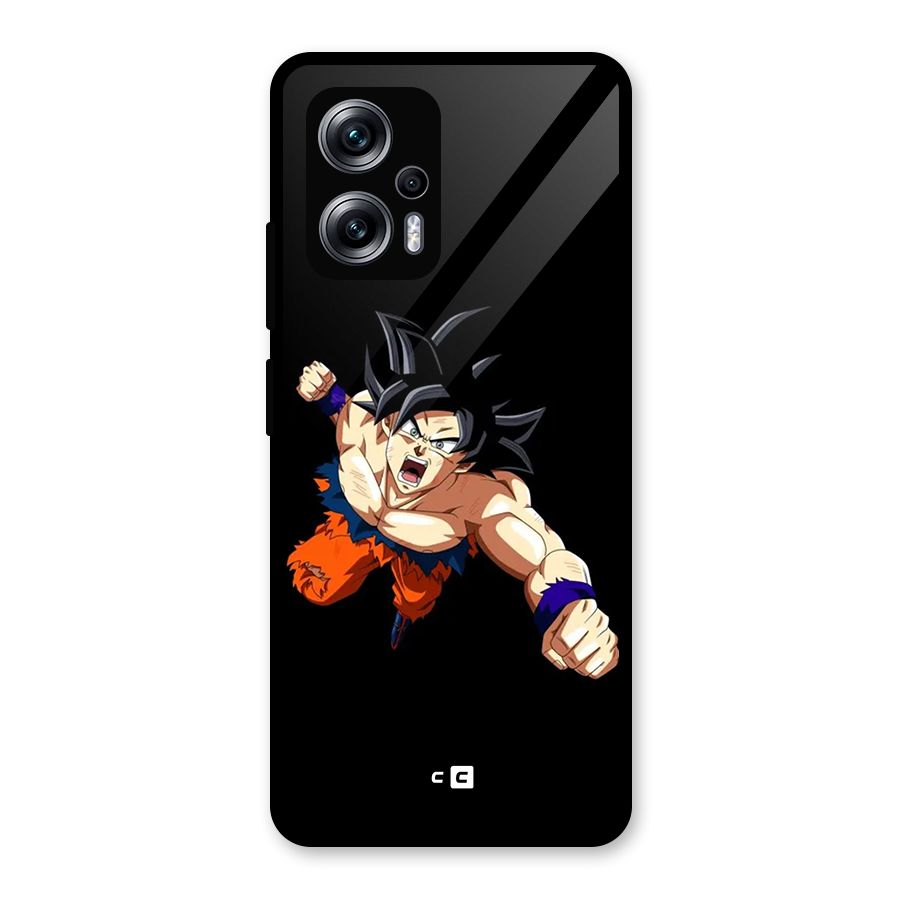 Fighting Goku Glass Back Case for Redmi K50i