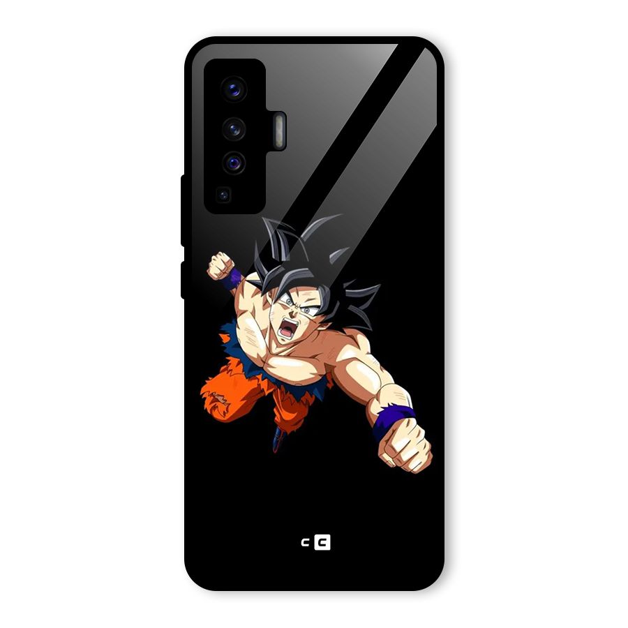 Fighting Goku Glass Back Case for Vivo X50