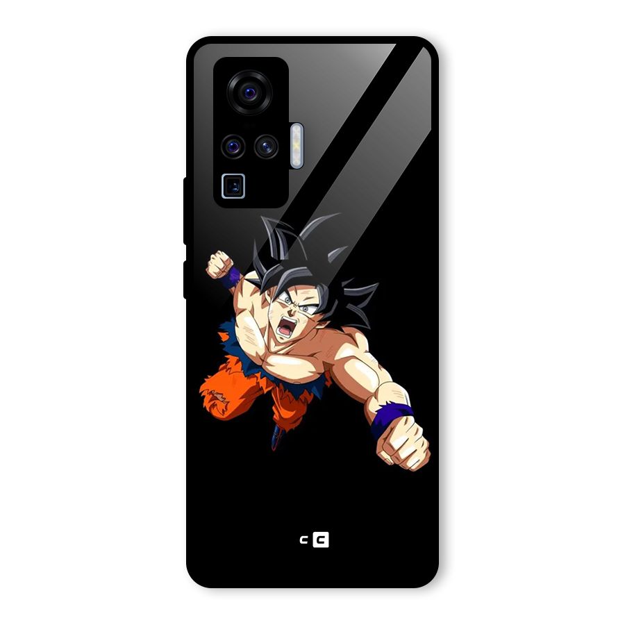 Fighting Goku Glass Back Case for Vivo X50 Pro