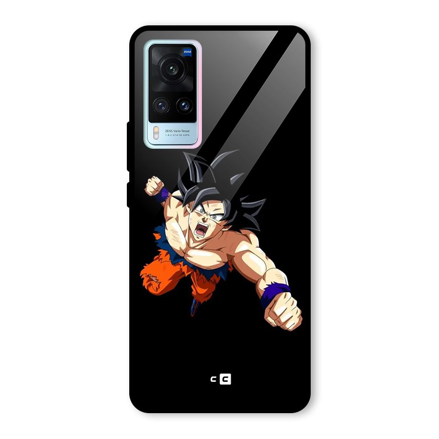 Fighting Goku Glass Back Case for Vivo X60
