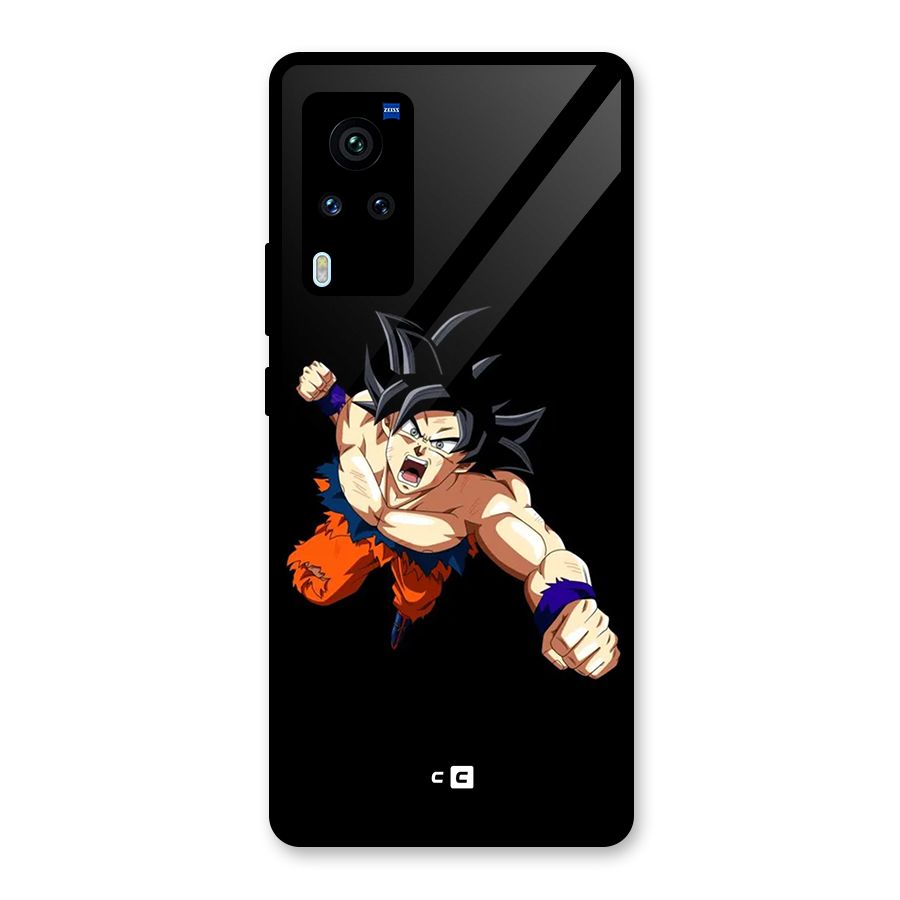 Fighting Goku Glass Back Case for Vivo X60 Pro