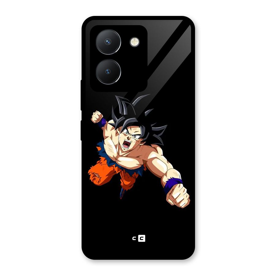 Fighting Goku Glass Back Case for Vivo Y36
