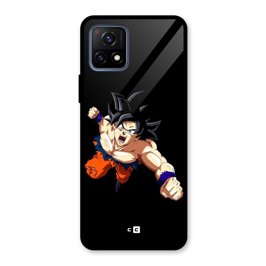 Fighting Goku Glass Back Case for Vivo Y72 5G