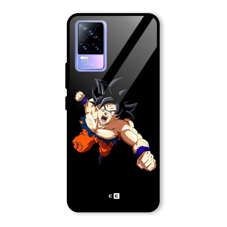 Fighting Goku Glass Back Case for Vivo Y73